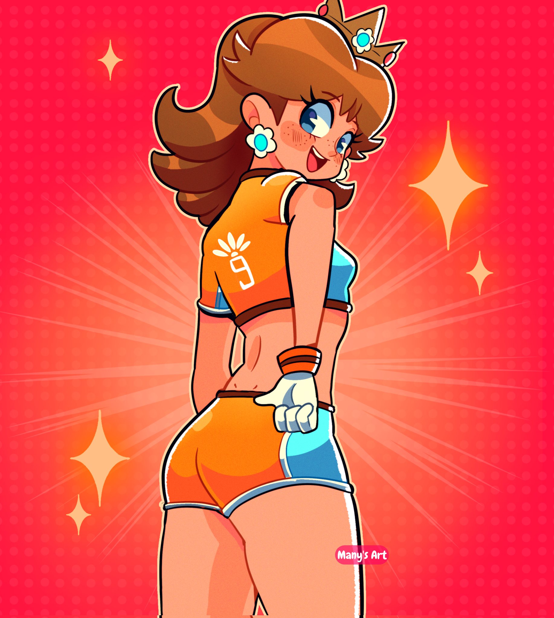 Princess Daisy - Super Mario Bros. - Image by ManysArt1 #4022403
