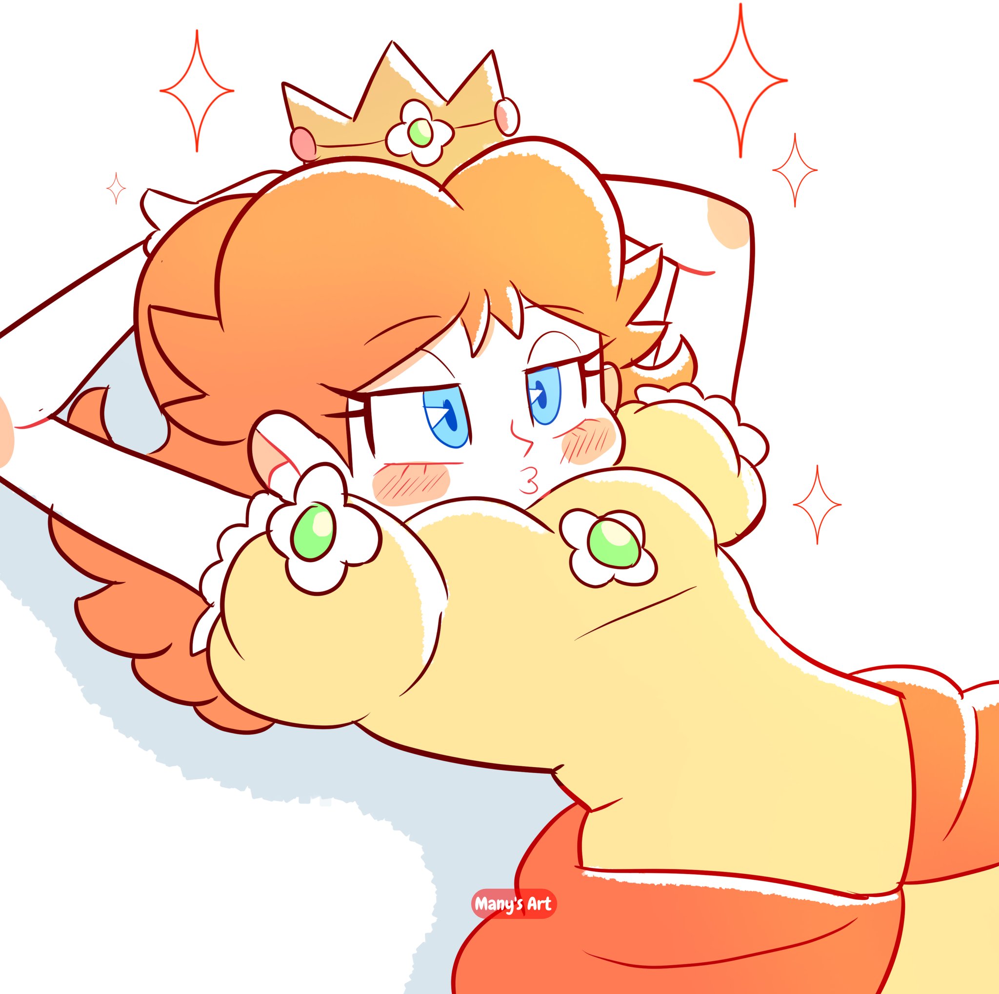 Princess Daisy - Super Mario Bros. - Image by ManysArt1 #4263261
