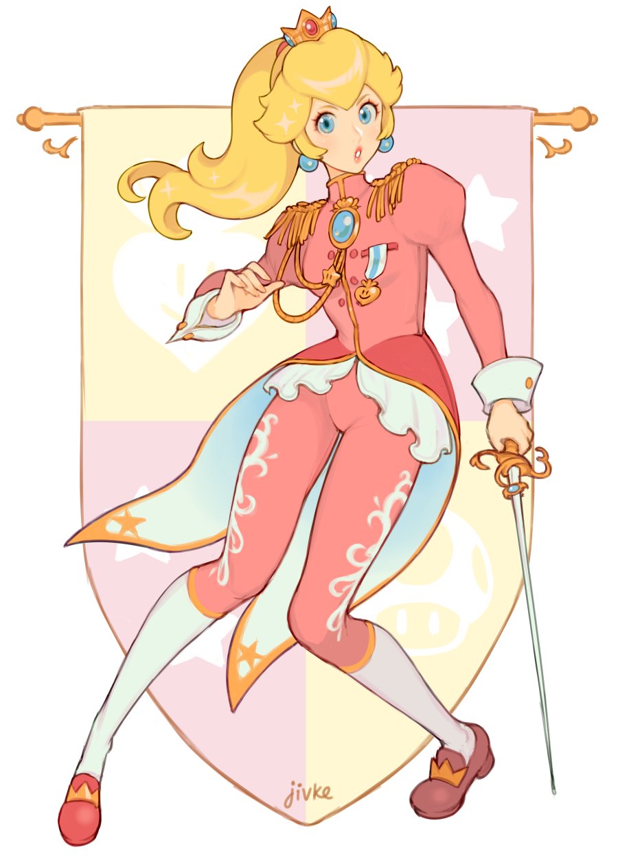 Princess Peach Concept Art
