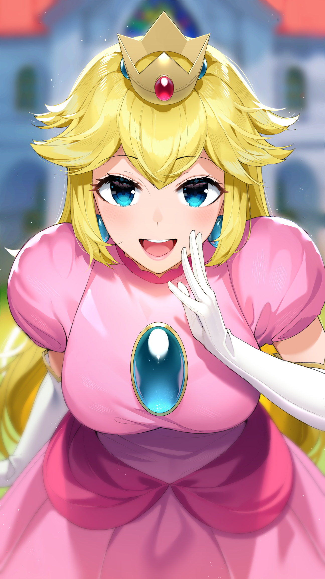 Princess Peach - Super Mario Bros. - Image by Sasouraaaa #3774893 - Zerochan Anime Image Board