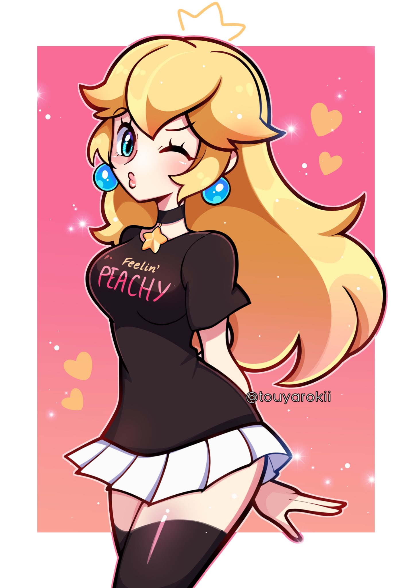 Princess Peach - Super Mario Bros. - Image by Touyarokii #3790751