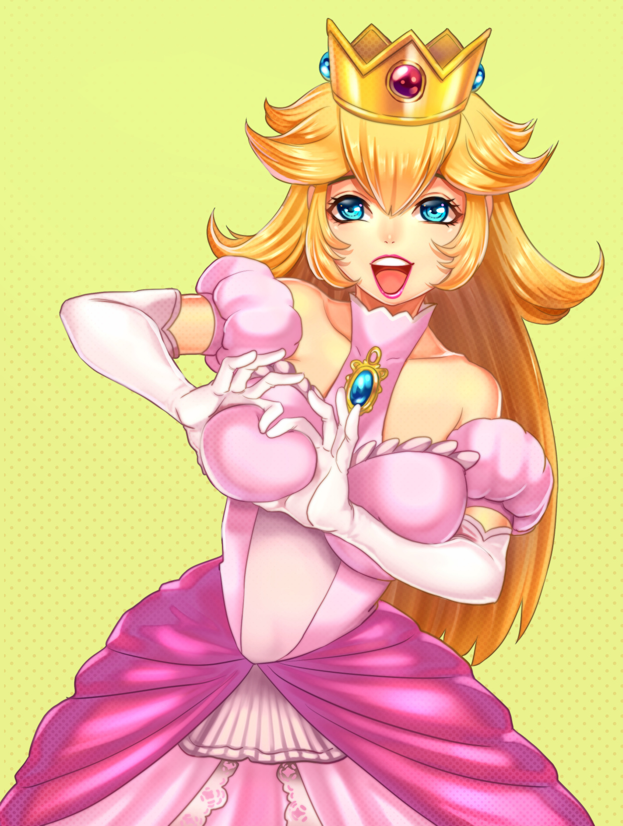 Princess Peach - Super Mario Bros. - Image by Seed01010 #3859471 - Zerochan Anime Image Board
