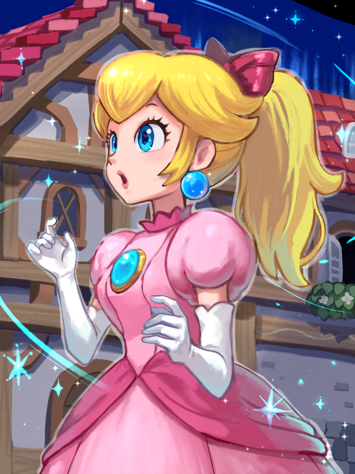 Princess Peach Super Mario Bros. Image by Ya_mari_6363 4000181
