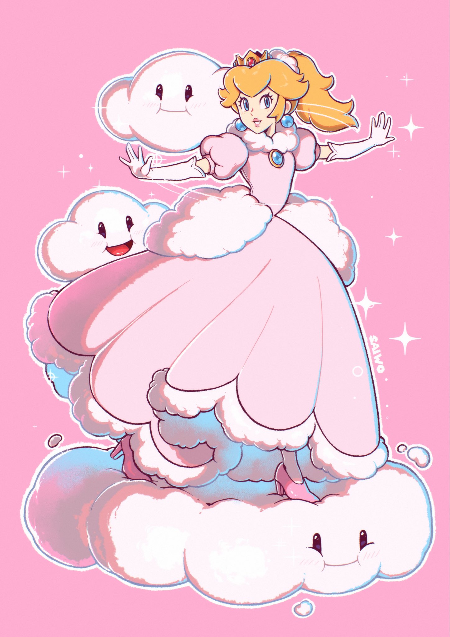 Princess Peach - Super Mario Bros. - Image by Saiwo Project #4000197 - Zerochan Anime Image Board