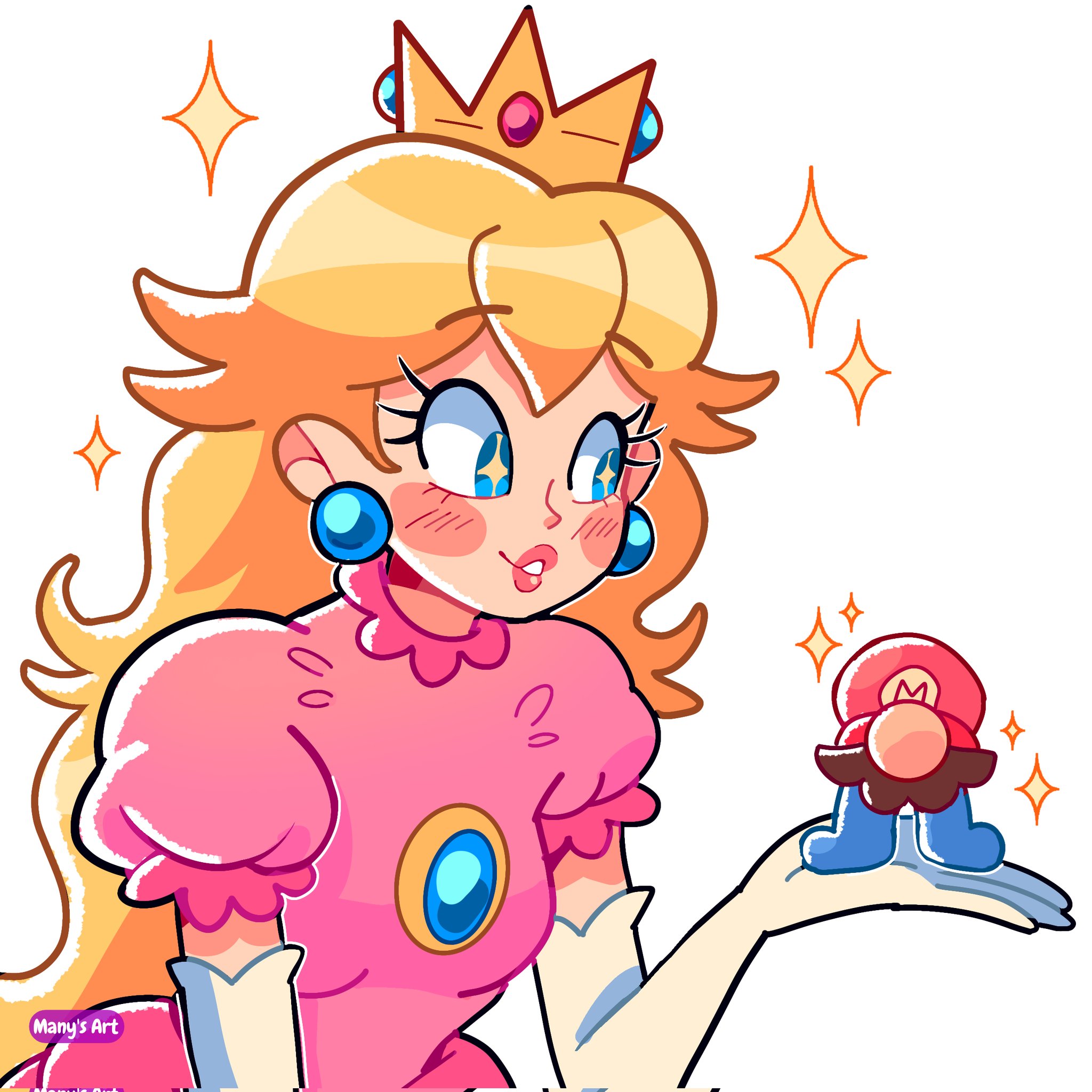 Princess Peach Super Mario Bros. Image by ManysArt1 4022347