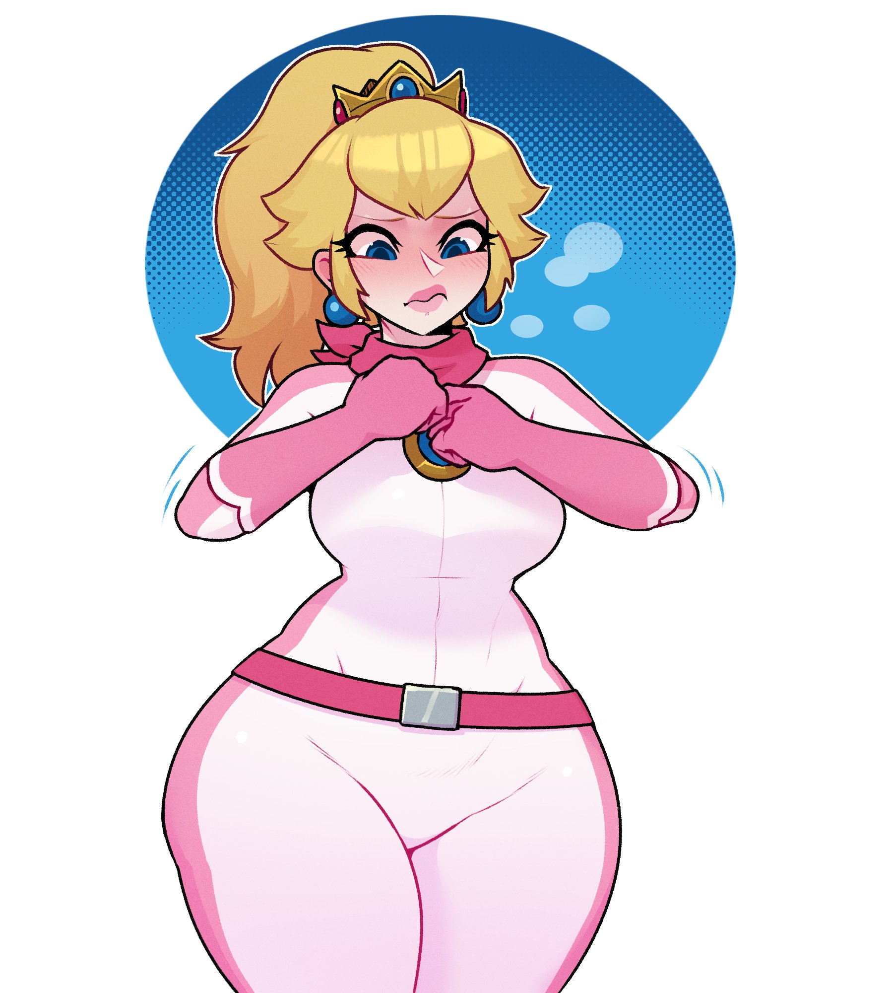 Princess Peach - Super Mario Bros. - Image by DabbleDoodles #4172453