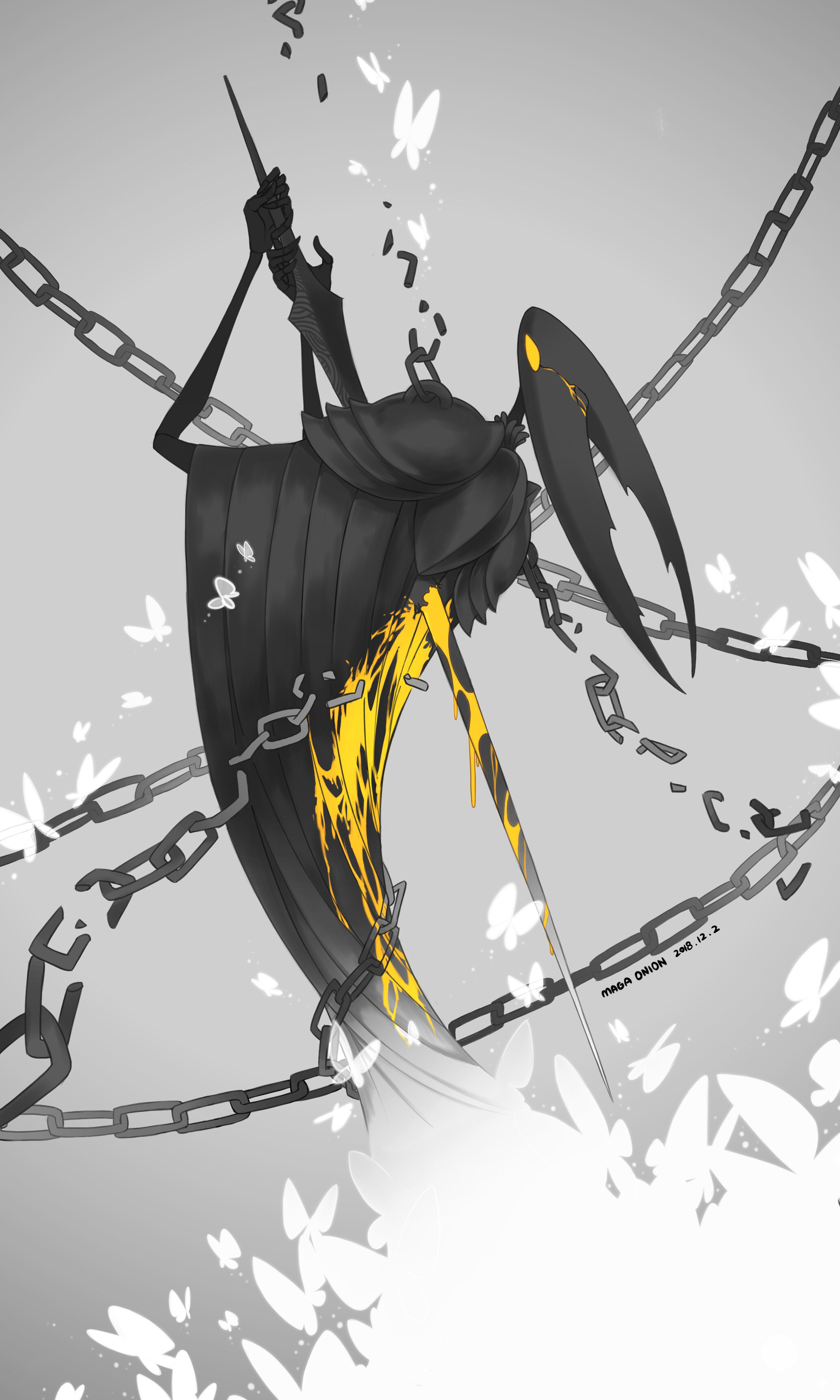 Hollow Knight Pure Vessel Fan Art