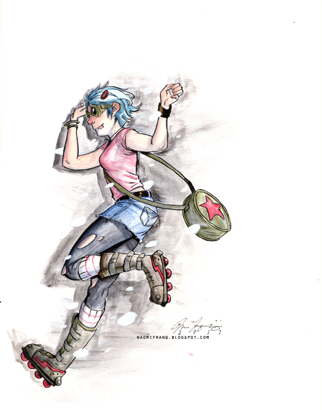 Ramona Flowers Drawing