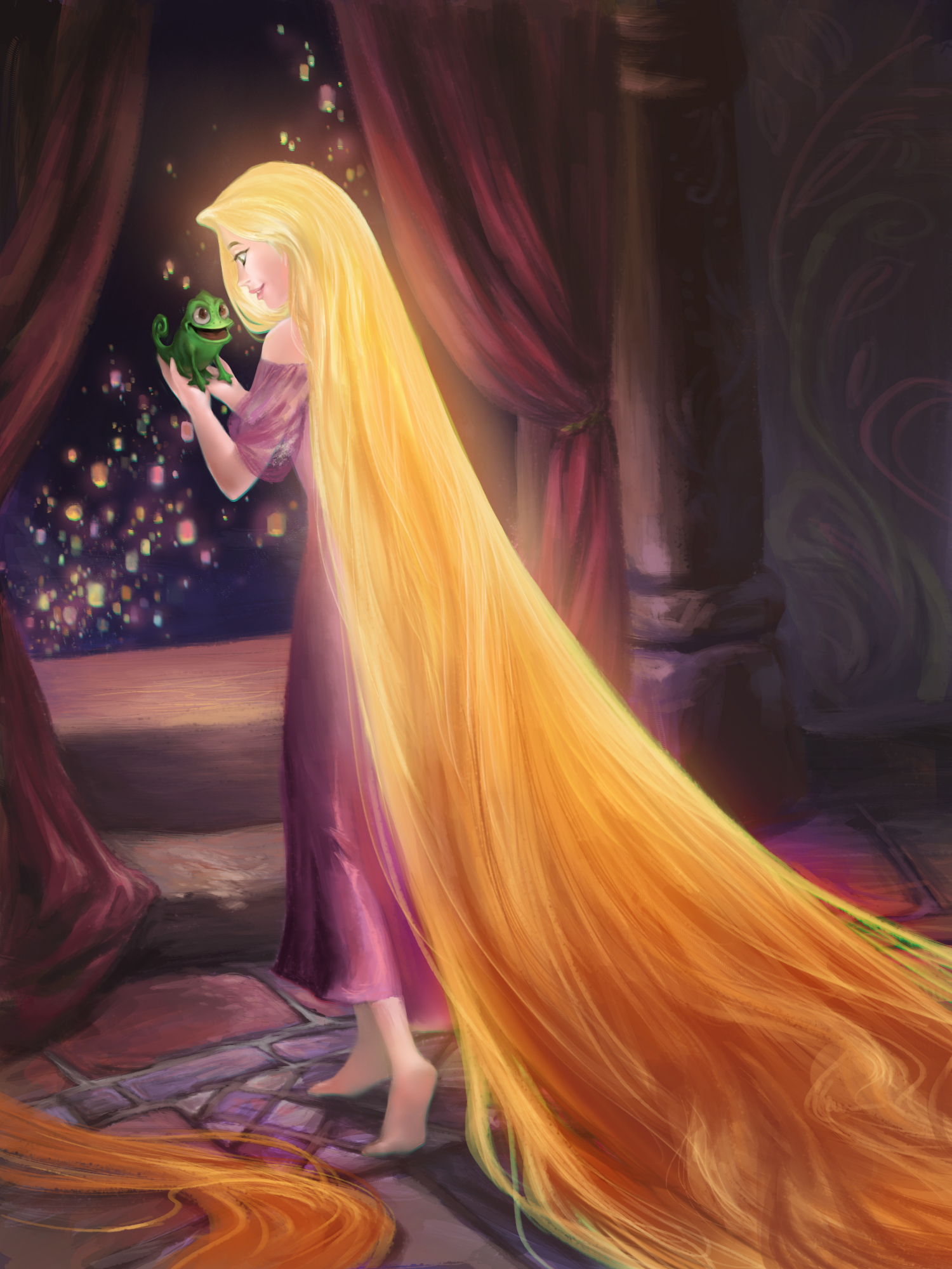 How To Draw Rapunzel From Tangled By Hooplakidz Doodl vrogue.co