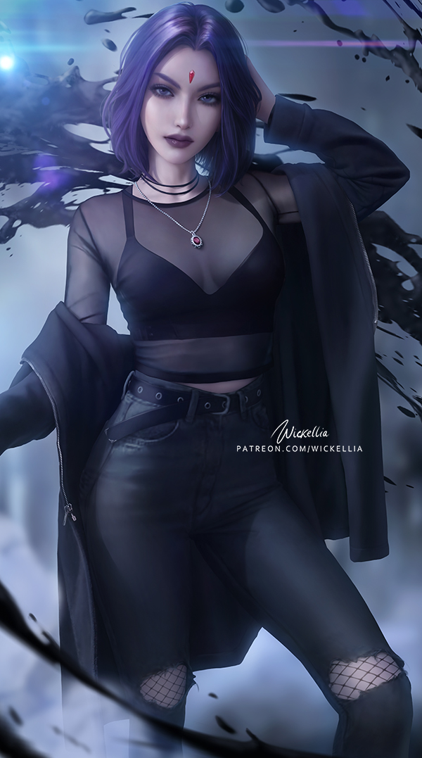 Raven (DC Comics) The Teen Titans Image by Wickellia 3943187
