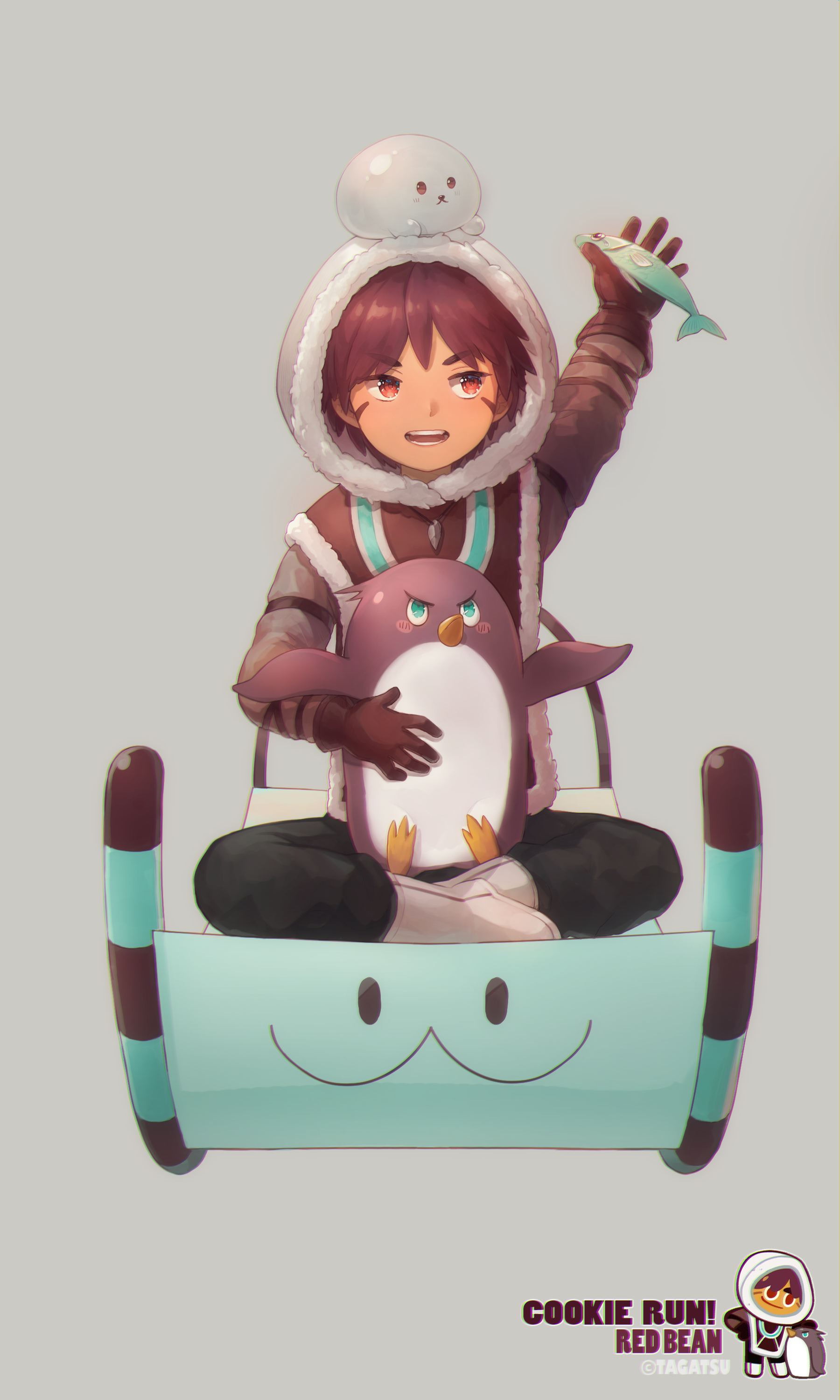 Red Bean Cookie Cookie Run Mobile Wallpaper 2676995 Zerochan