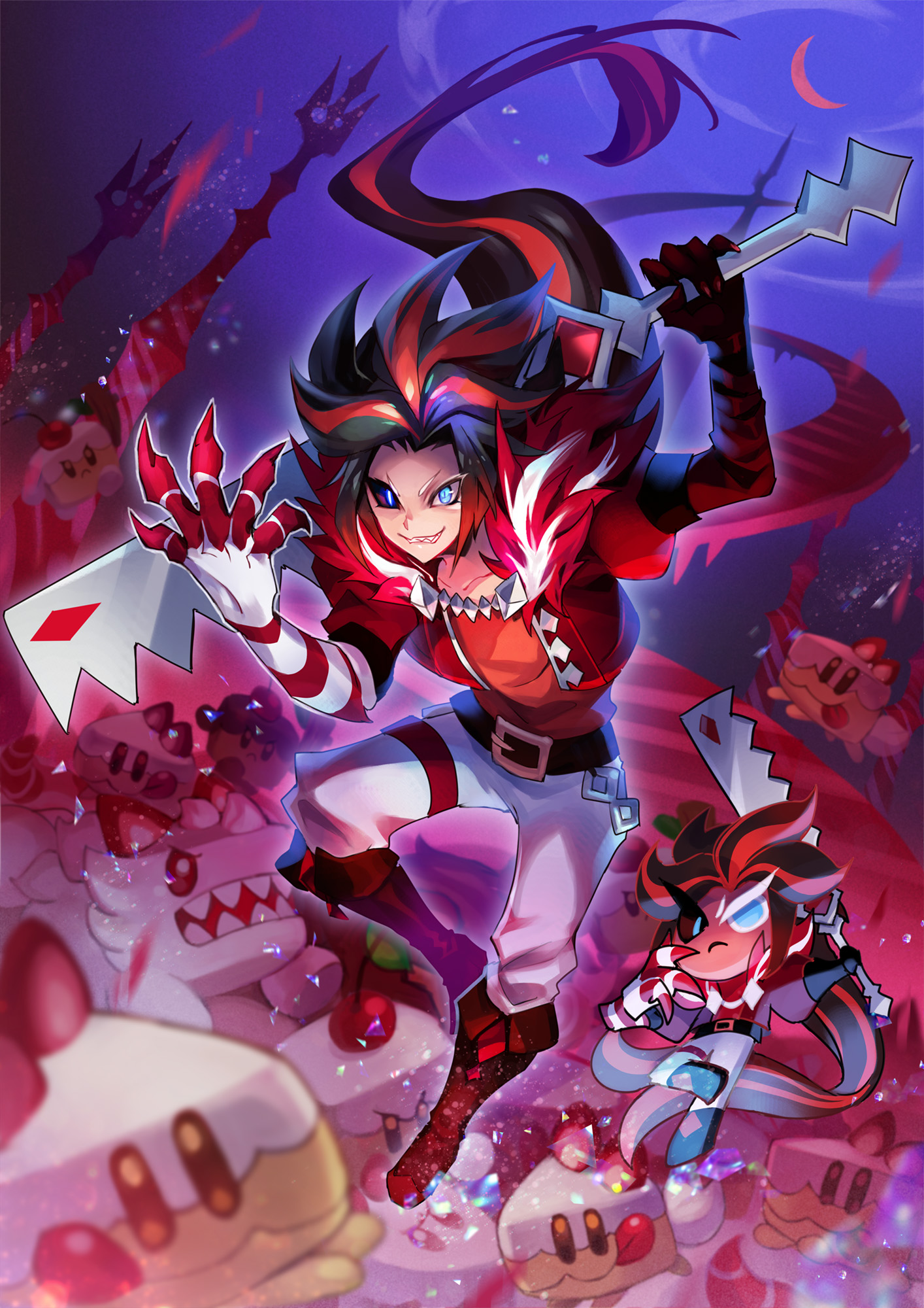 Red Velvet Cookie Cookie Run Kingdom Image by Osafune (Pixiv938023