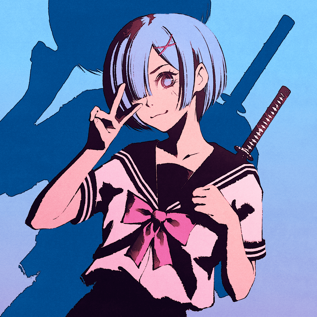 Rem (ReZero) ReZero Kara Hajimeru Isekai Seikatsu Wallpaper by