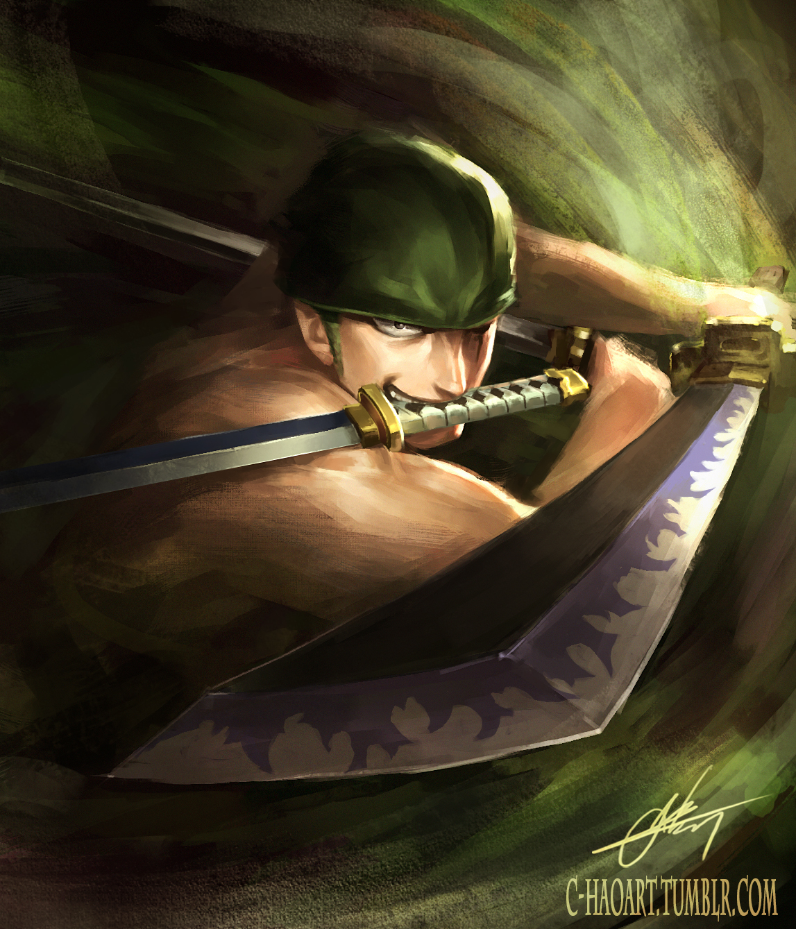Roronoa Zoro ONE PIECE Image by CHao Art 2184697 Zerochan Anime