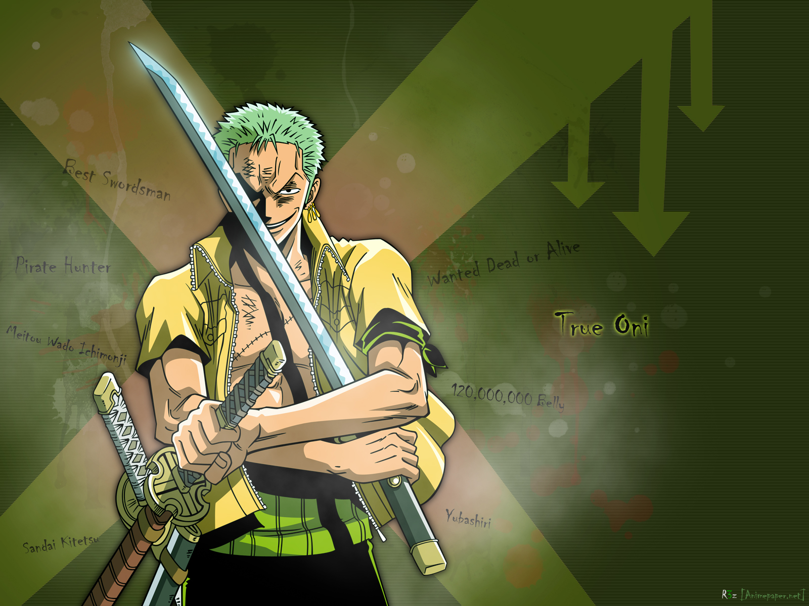 Roronoa Zoro ONE PIECE Wallpaper 918444 Zerochan Anime Image Board