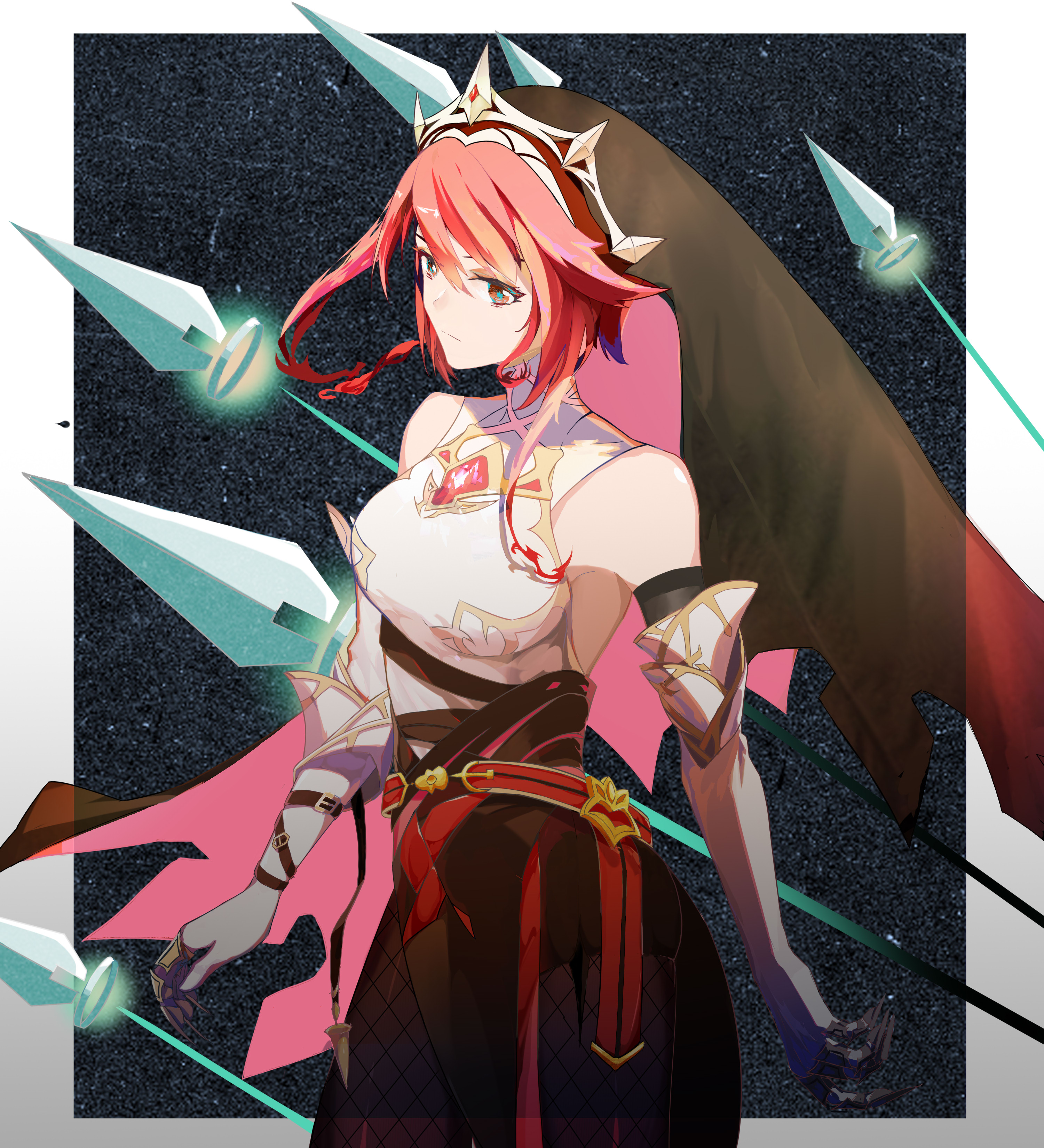 Rosaria Genshin Impact Image 3269715 Zerochan Anime Image Board