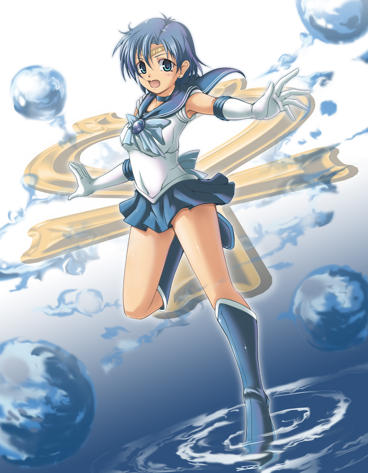 Sailor Mercury - Mizuno Ami - Image by Tanbe #3874063 - Zerochan Anime Image Board
