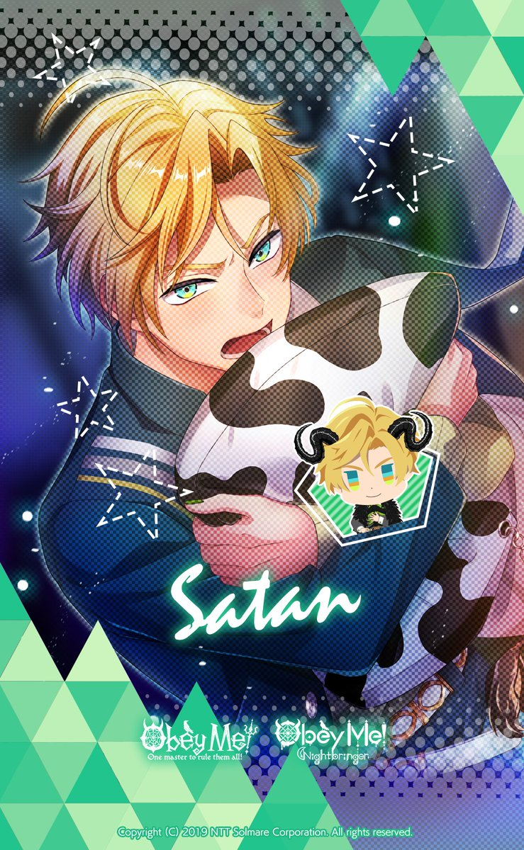  Obey Me! Mobile Wallpaper by NTT Solmare Corporation 4096881