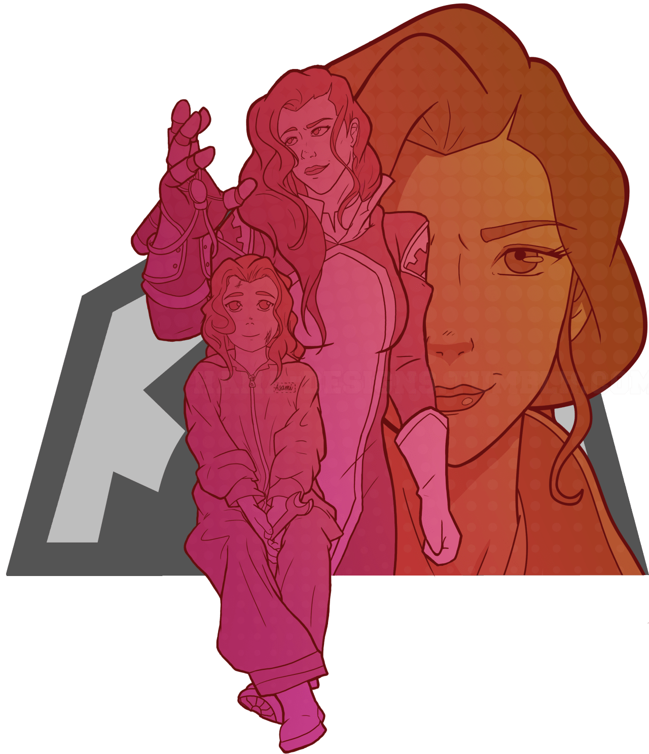 Sato Asami Avatar The Legend of Korra Image by Hanadesigns