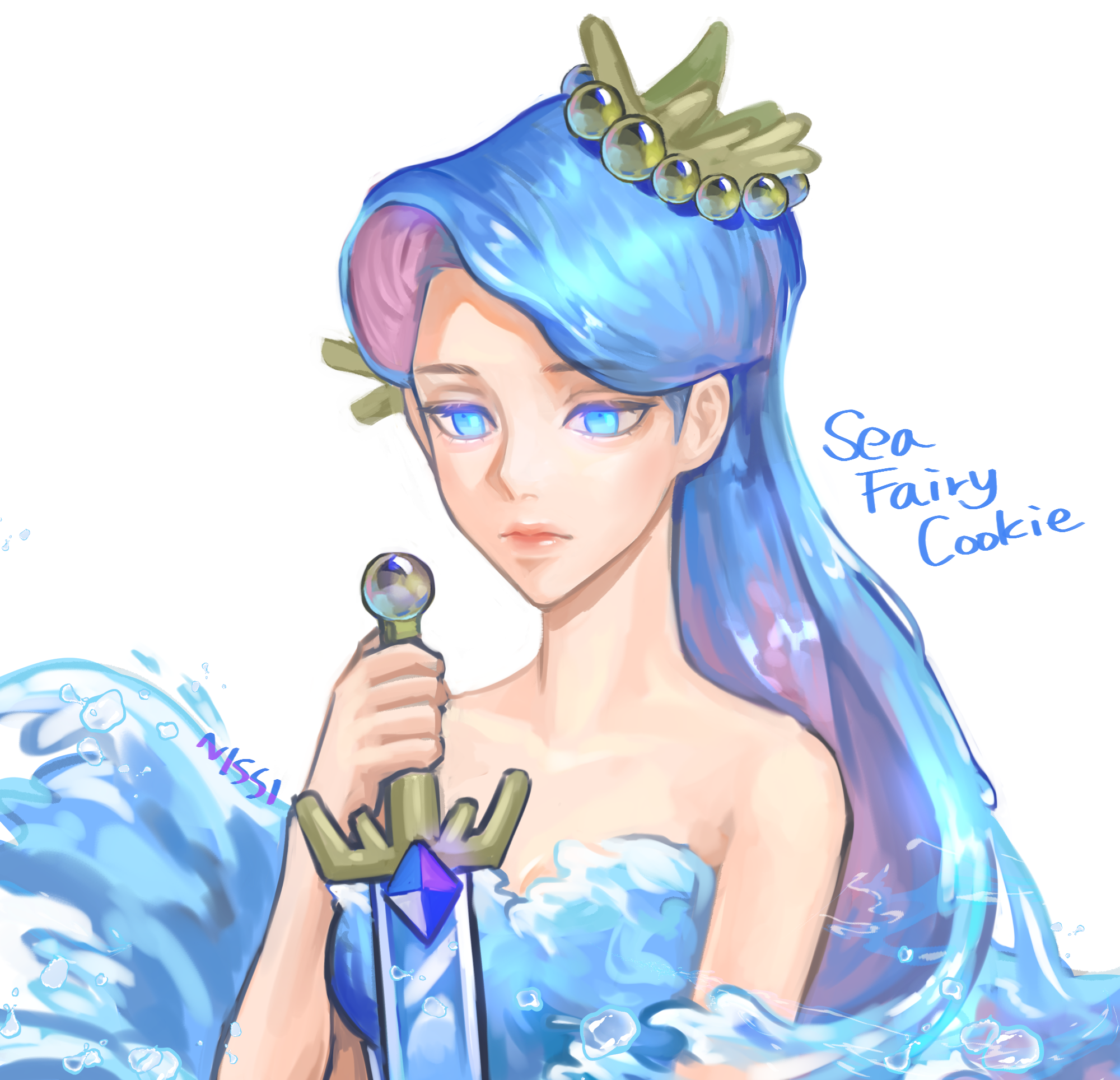 Sea Fairy Cookie Cookie Run Image by Pixiv Id 28795086 3391564