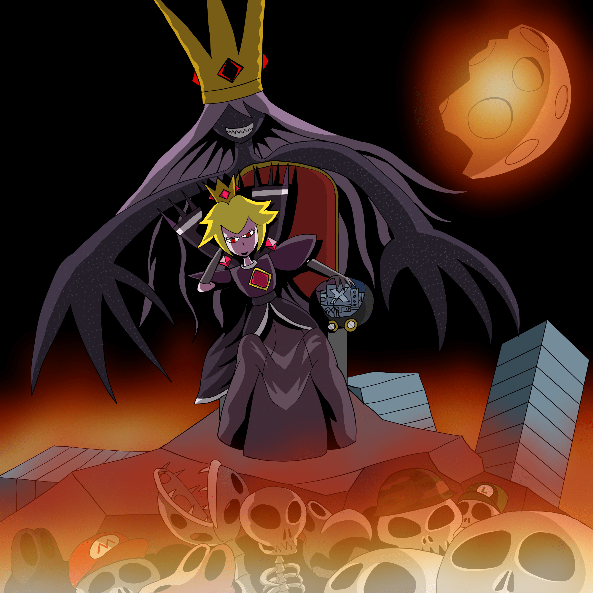 Shadow Queen Super Mario Bros. Image 2378010 Zerochan Anime