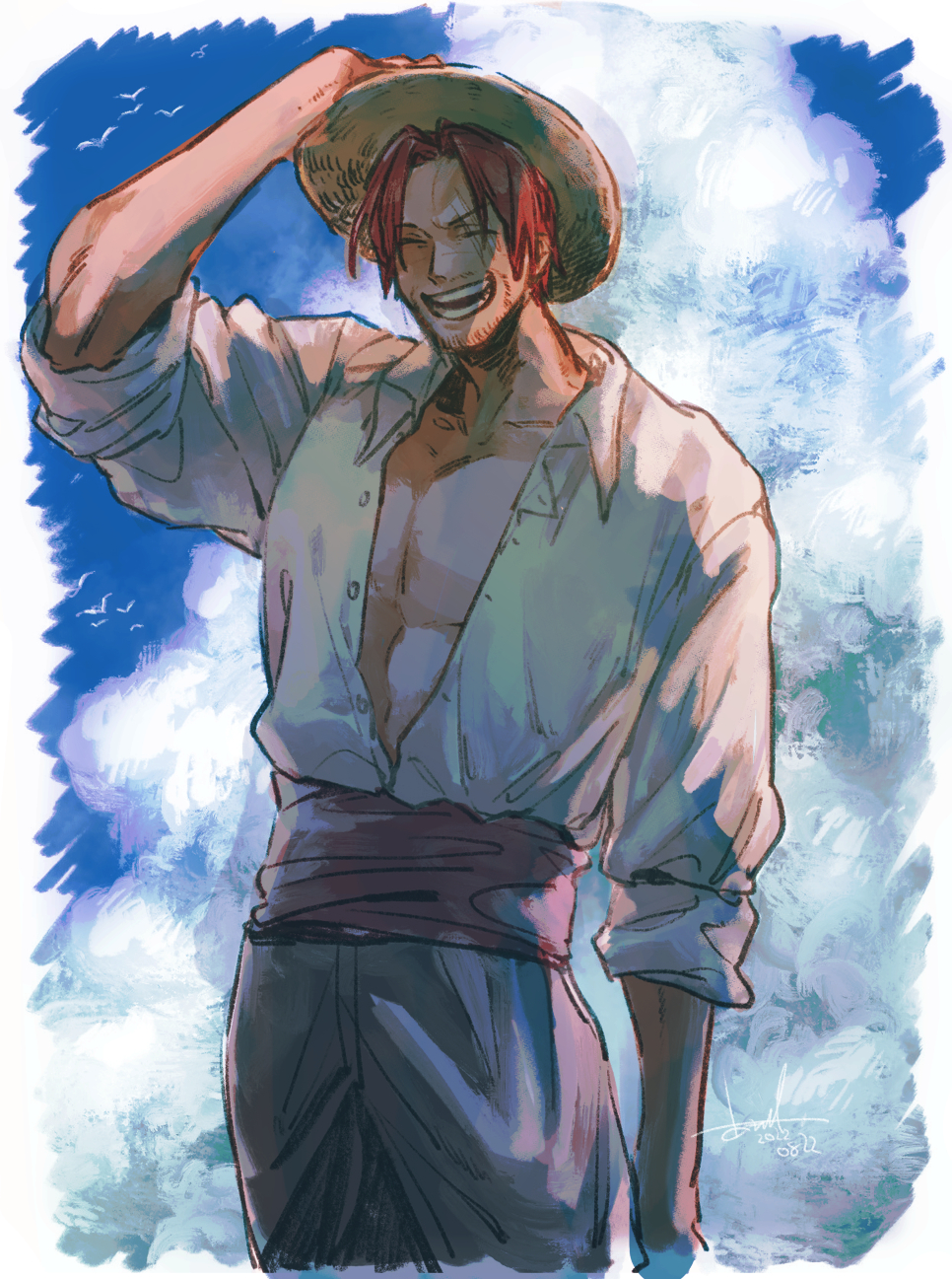Shanks ONE PIECE Image by aktrks01 4027392 Zerochan Anime Image