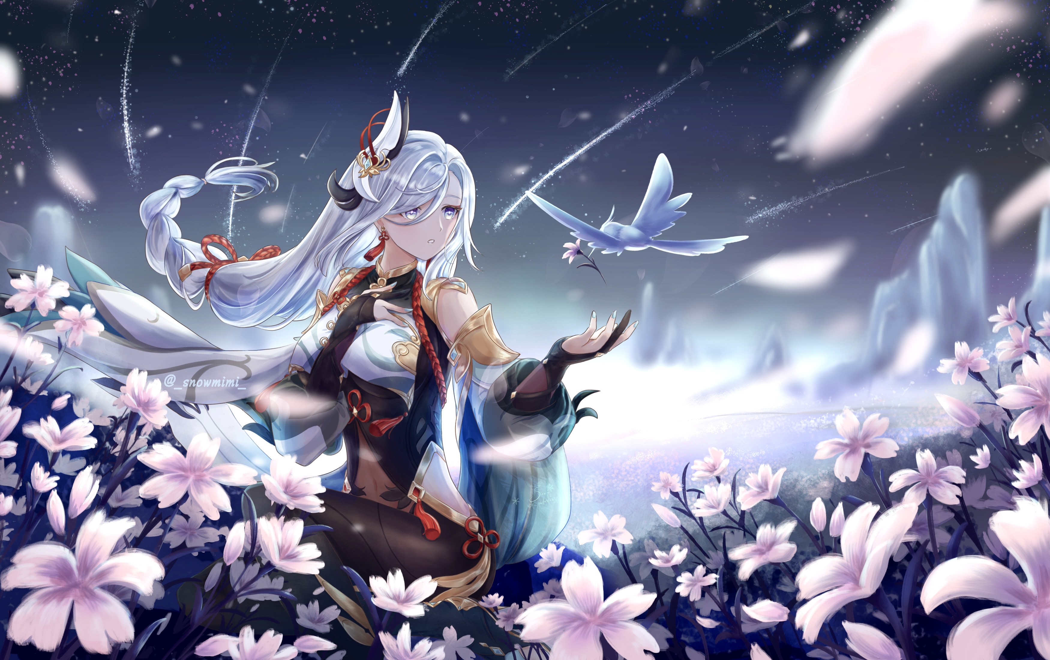 Shenhe Genshin Impact Image by Snowmimi 3914012 Zerochan Anime