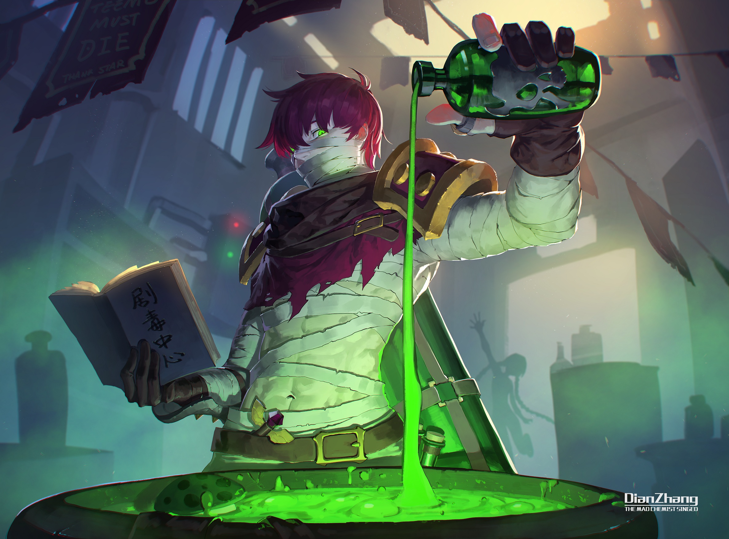 Singed League of Legends Zerochan Anime Image Board