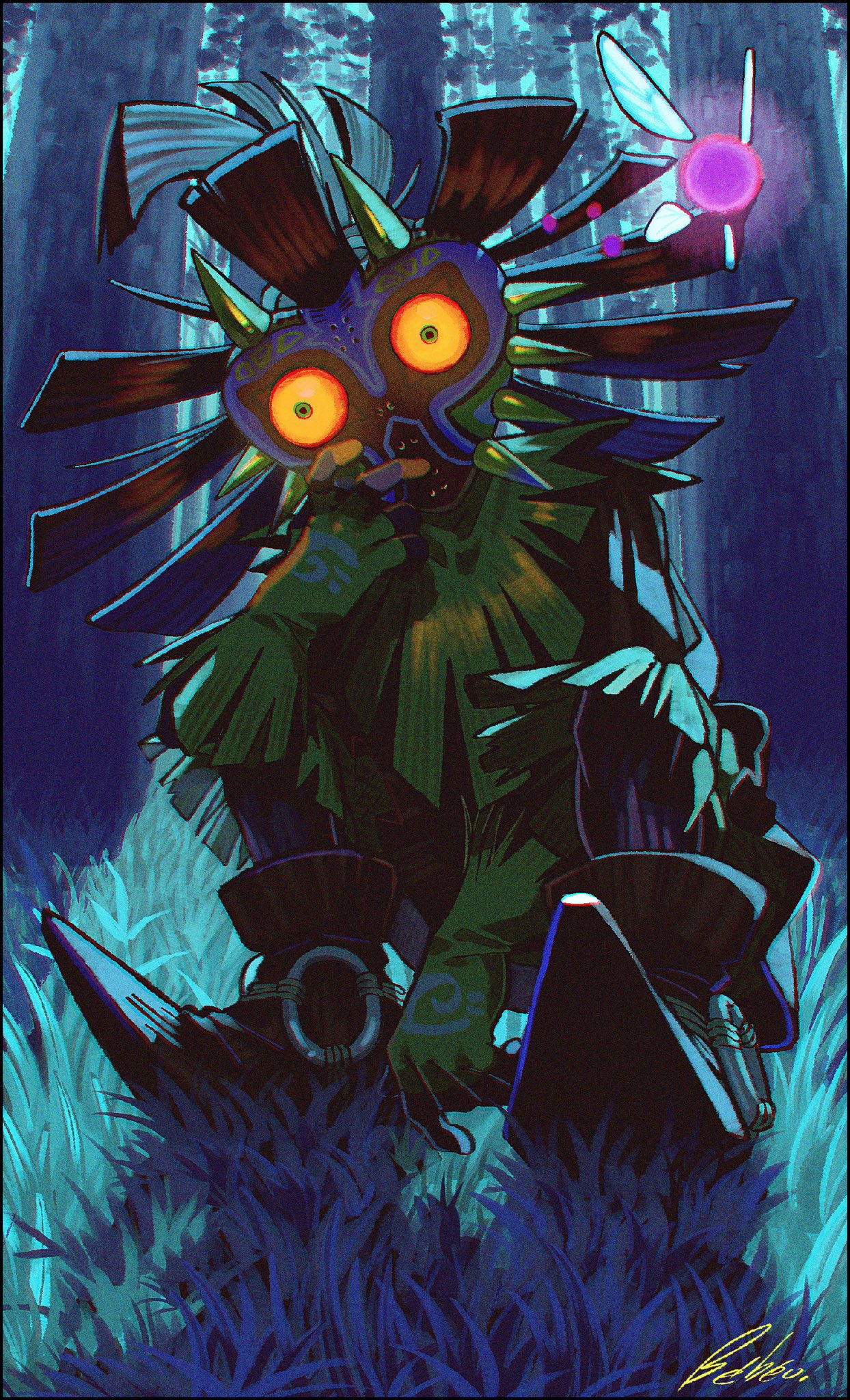 Skull Kid Zelda no Densetsu Image by kwsby 124 4073635 Zerochan
