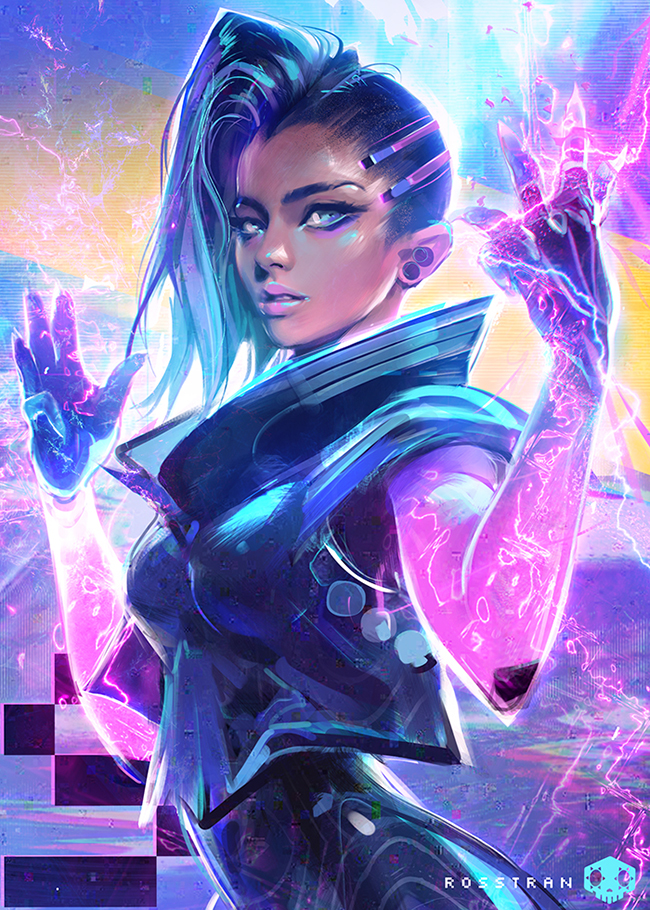 Sombra (Overwatch) Image 2054380 Zerochan Anime Image Board