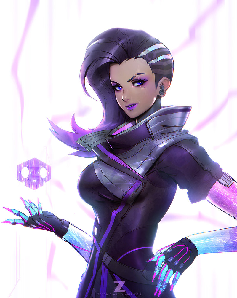Sombra (Overwatch) Image 2180916 Zerochan Anime Image Board