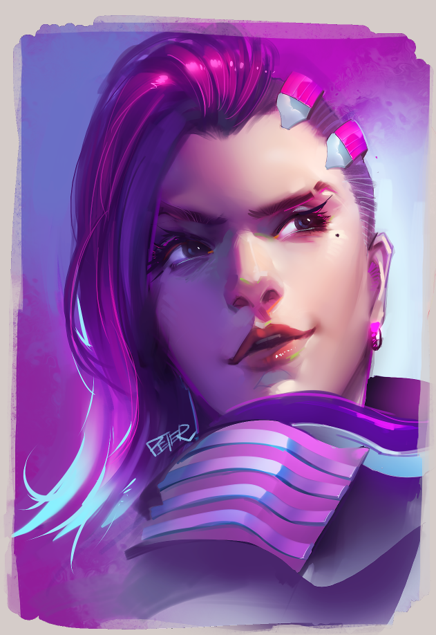 Sombra (Overwatch) Image by Superschool48 2226502 Zerochan Anime