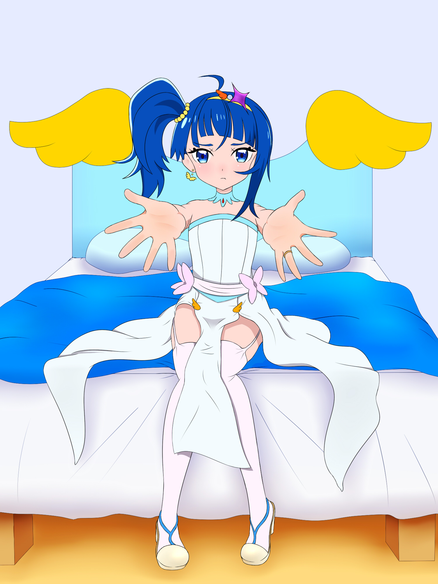 Sora Harewataru Hirogaru Sky! Precure Mobile Wallpaper by Touya