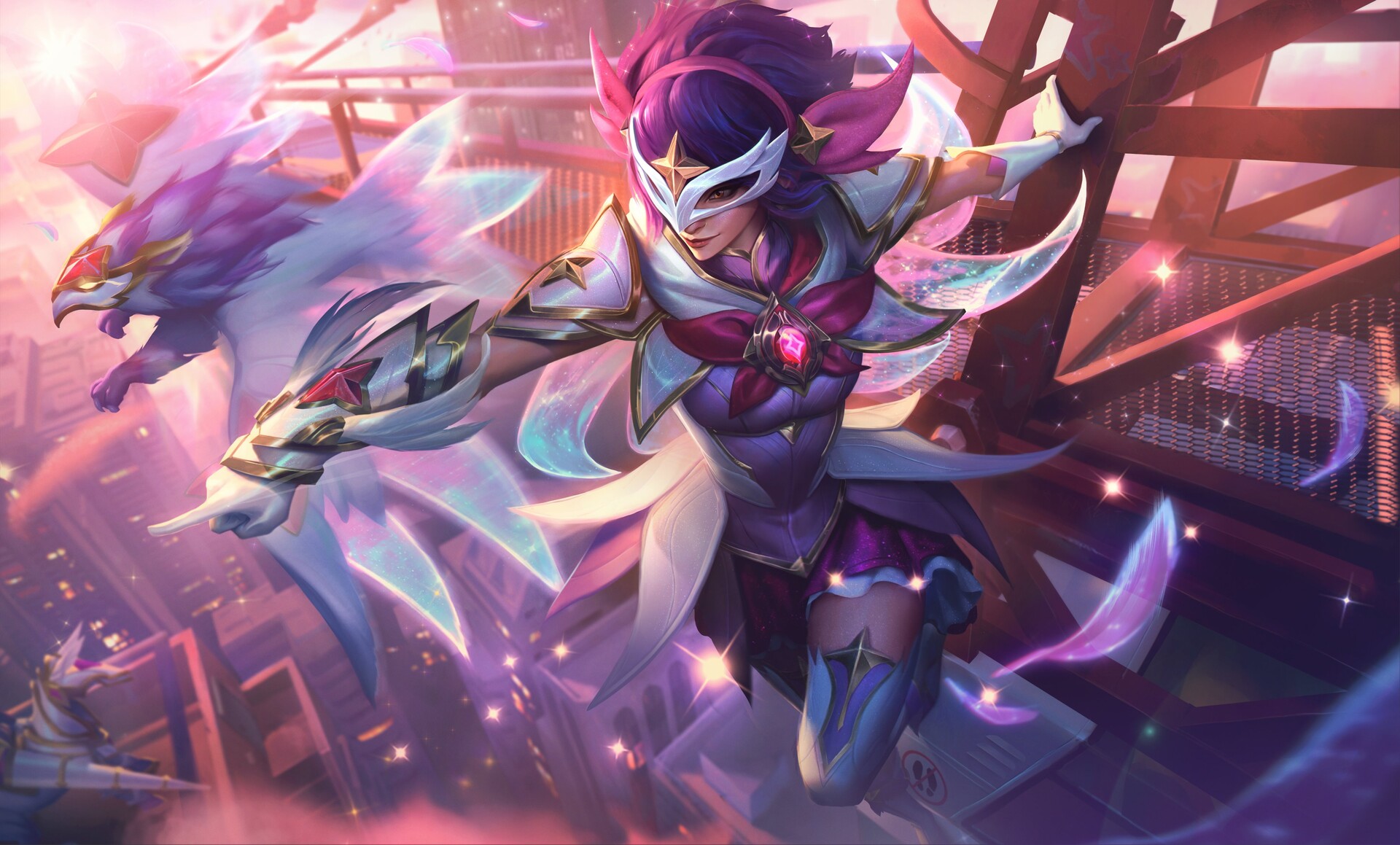 Star Guardian Quinn Quinn (League of Legends) Wallpaper by Eric Xie