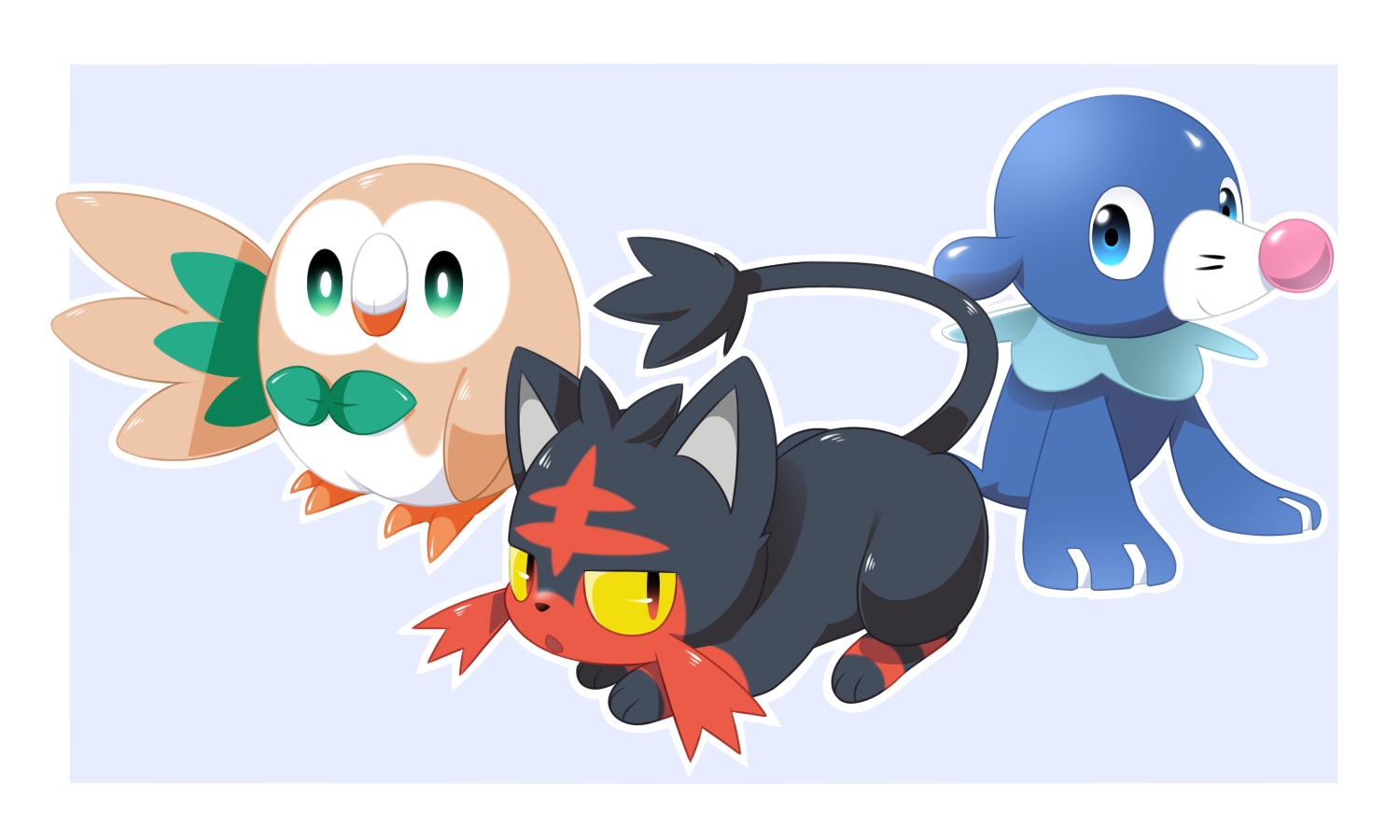 Starter Pokémon Image by Pixiv Id 775486 2008732 Zerochan Anime