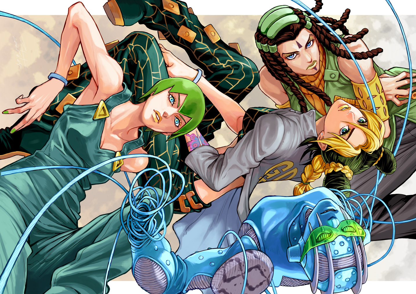 Stone Ocean JoJo no Kimyou na Bouken Image by Mahito (Tranjistor
