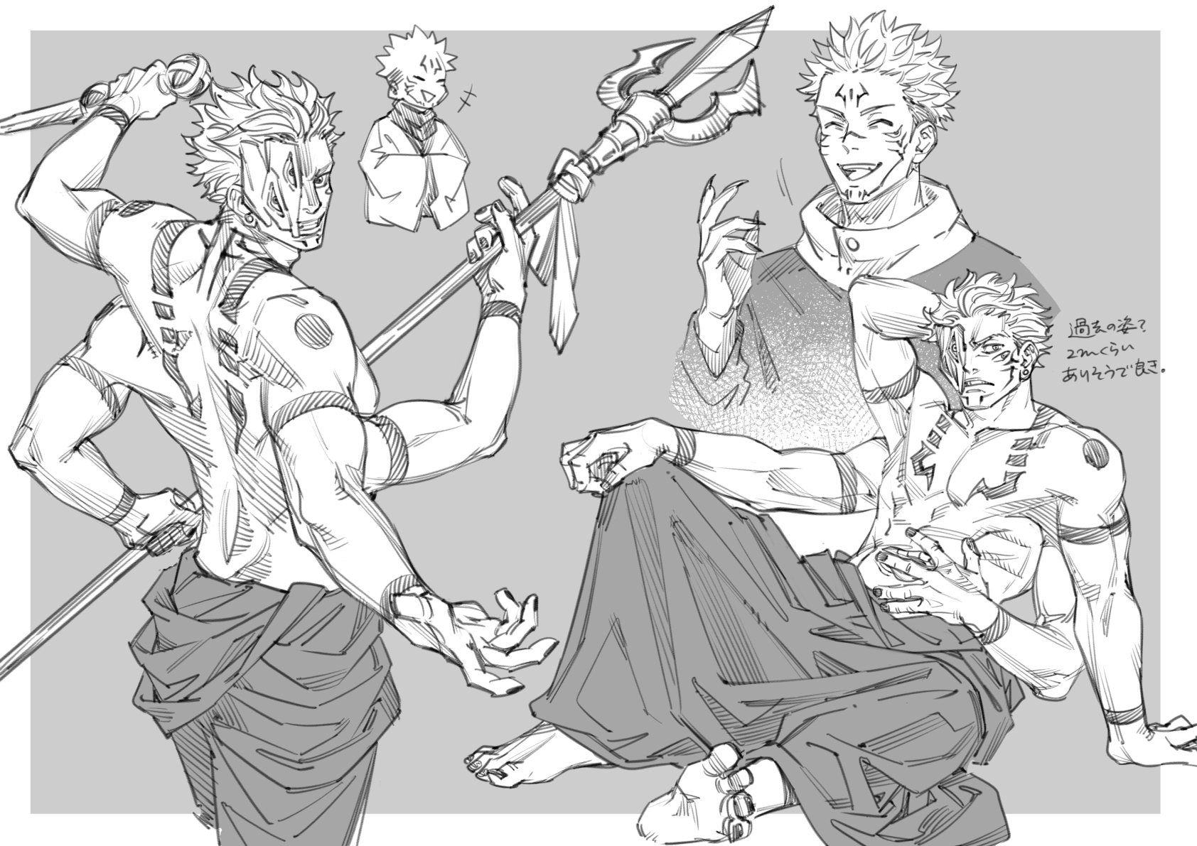 Sukuna Jujutsu Kaisen Image by Niro Azarashi 3156659 Zerochan