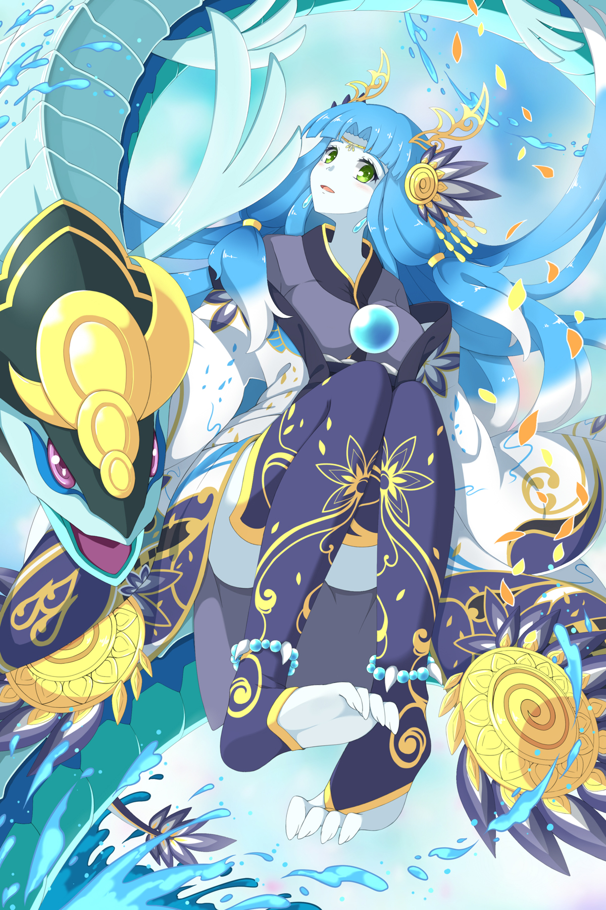 Sumire (P&D) Puzzle & Dragons Mobile Wallpaper by Fuku Arashi