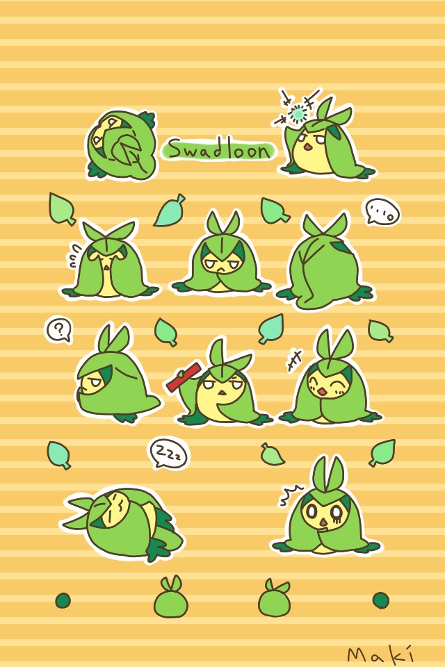 Swadloon Pokémon page 2 of 4 Zerochan Anime Image Board