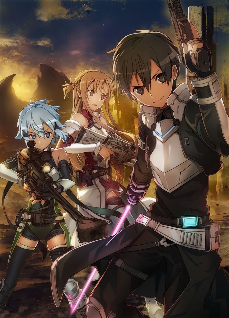 Sword Art Online Fatal Bullet Zerochan Anime Image Board