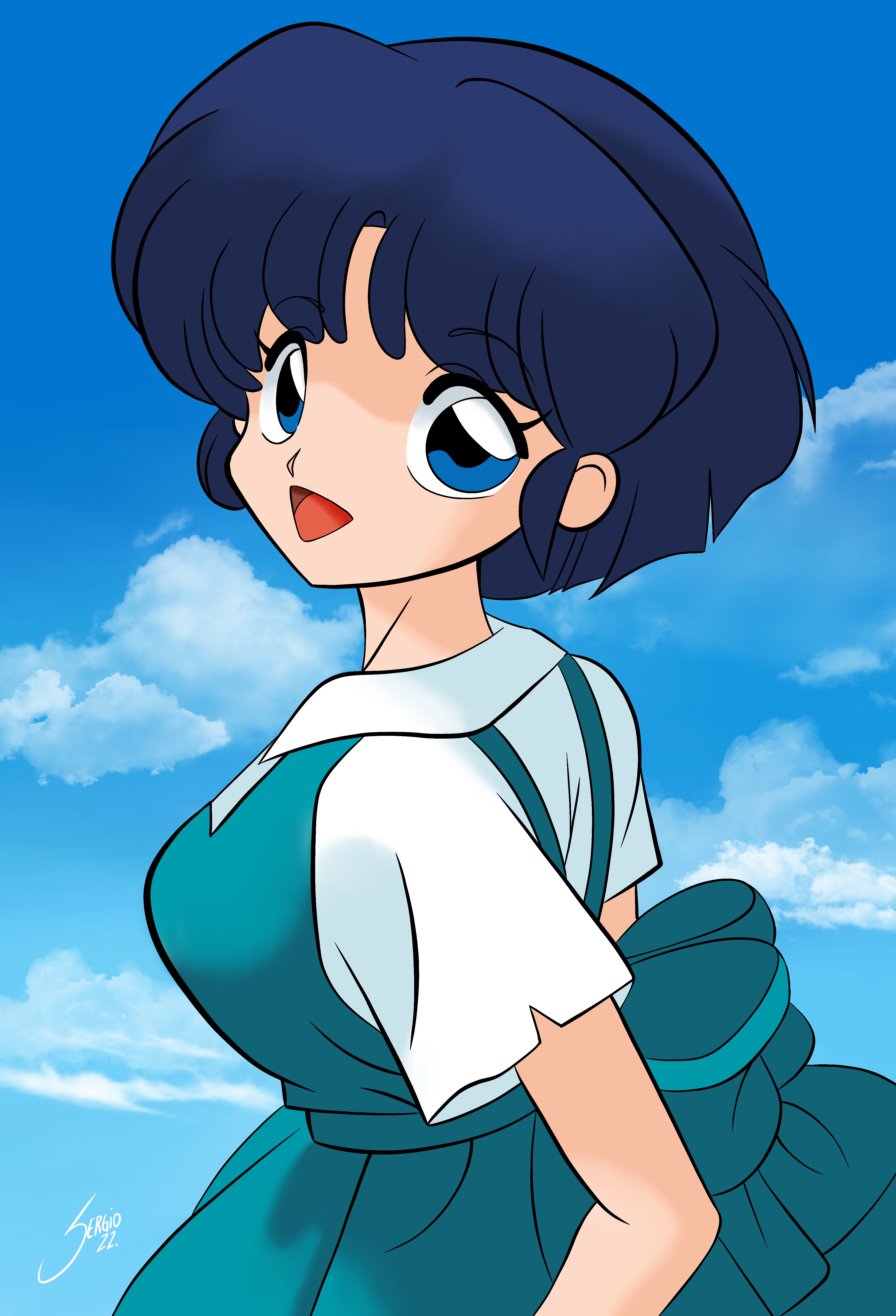 Tendo Akane - Ranma ½ - Image by Sergio Draw #3919784 - Zerochan Anime Image Board