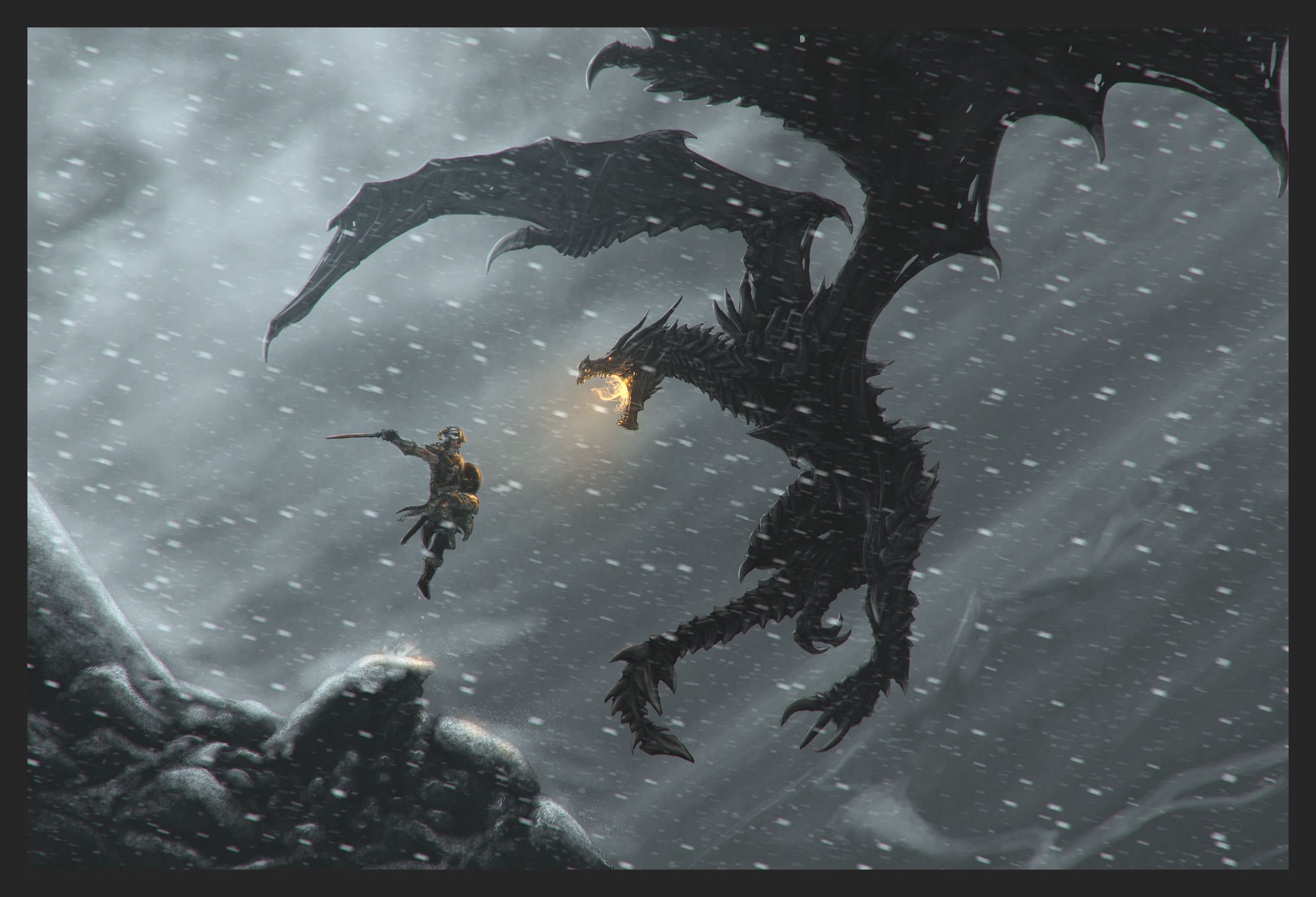 Alduin The Elder Scrolls Zerochan Anime Image Board