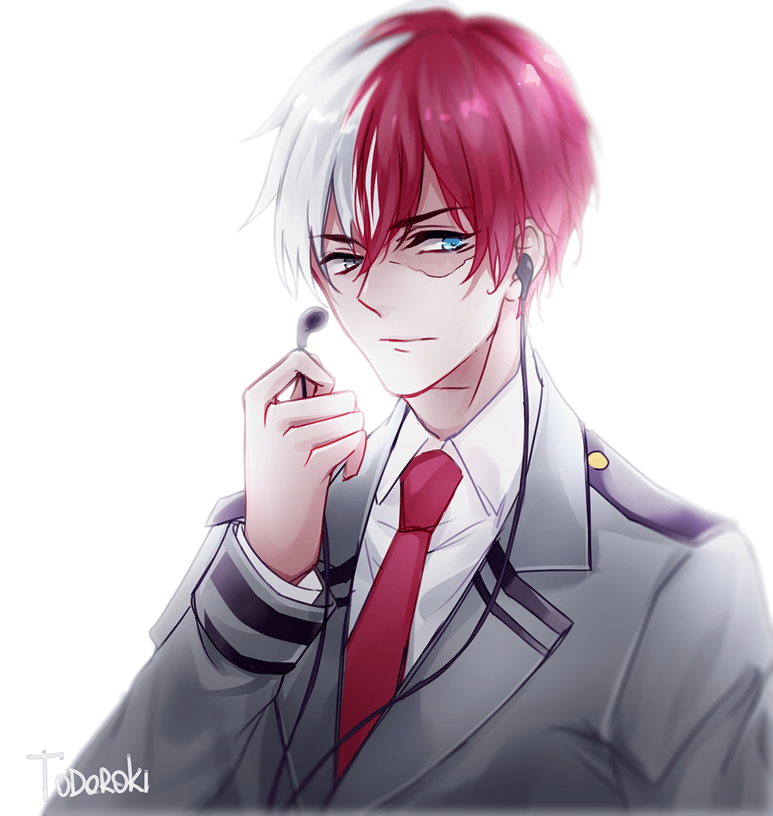 Todoroki Shouto (Shōto Todoroki) Boku no Hero Academia Image by