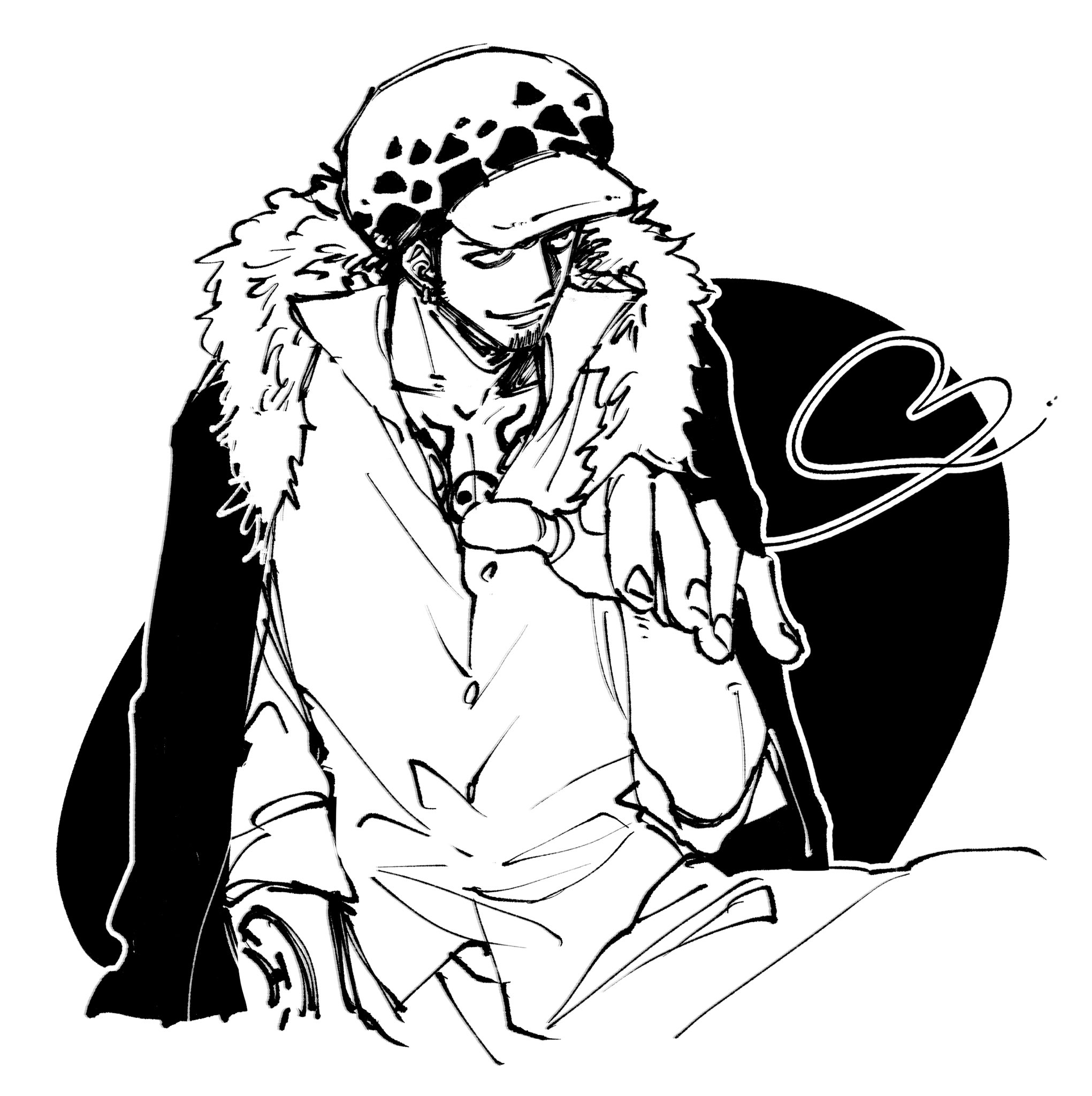 Trafalgar D. Water Law ONE PIECE Image by pixiv id 15020028