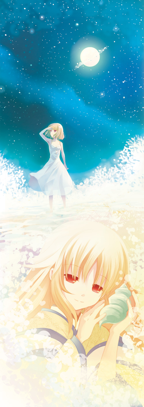 Tsuki no Musume Tsuki no Sango Zerochan Anime Image Board