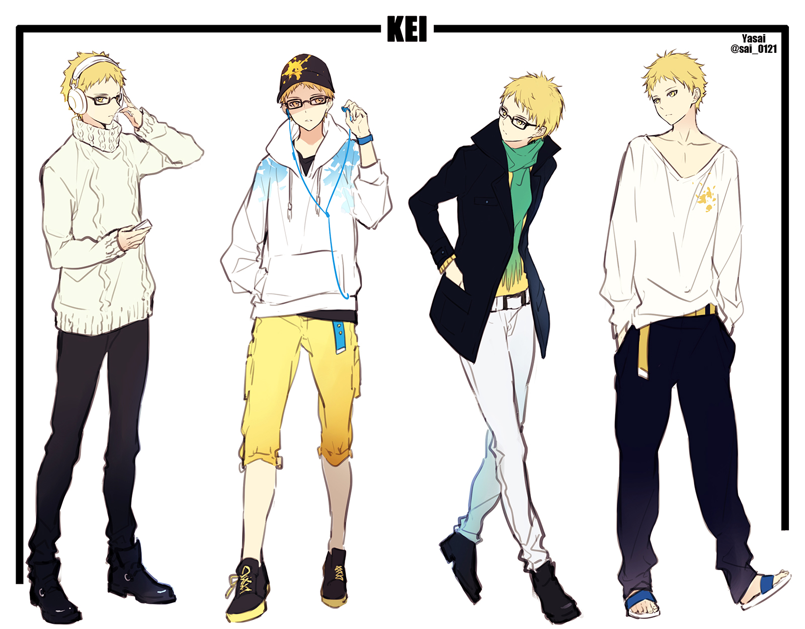 Tsukishima Kei Haikyuu!! Image by Yasai Getsu 1798642 Zerochan Anime Image Board