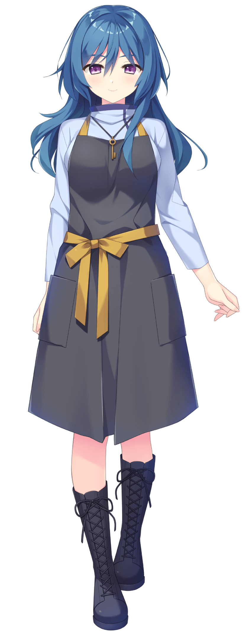 Utsuki Gunjou Umi To Yuki No Cyan Blue Image by Kanekiyo Miwa