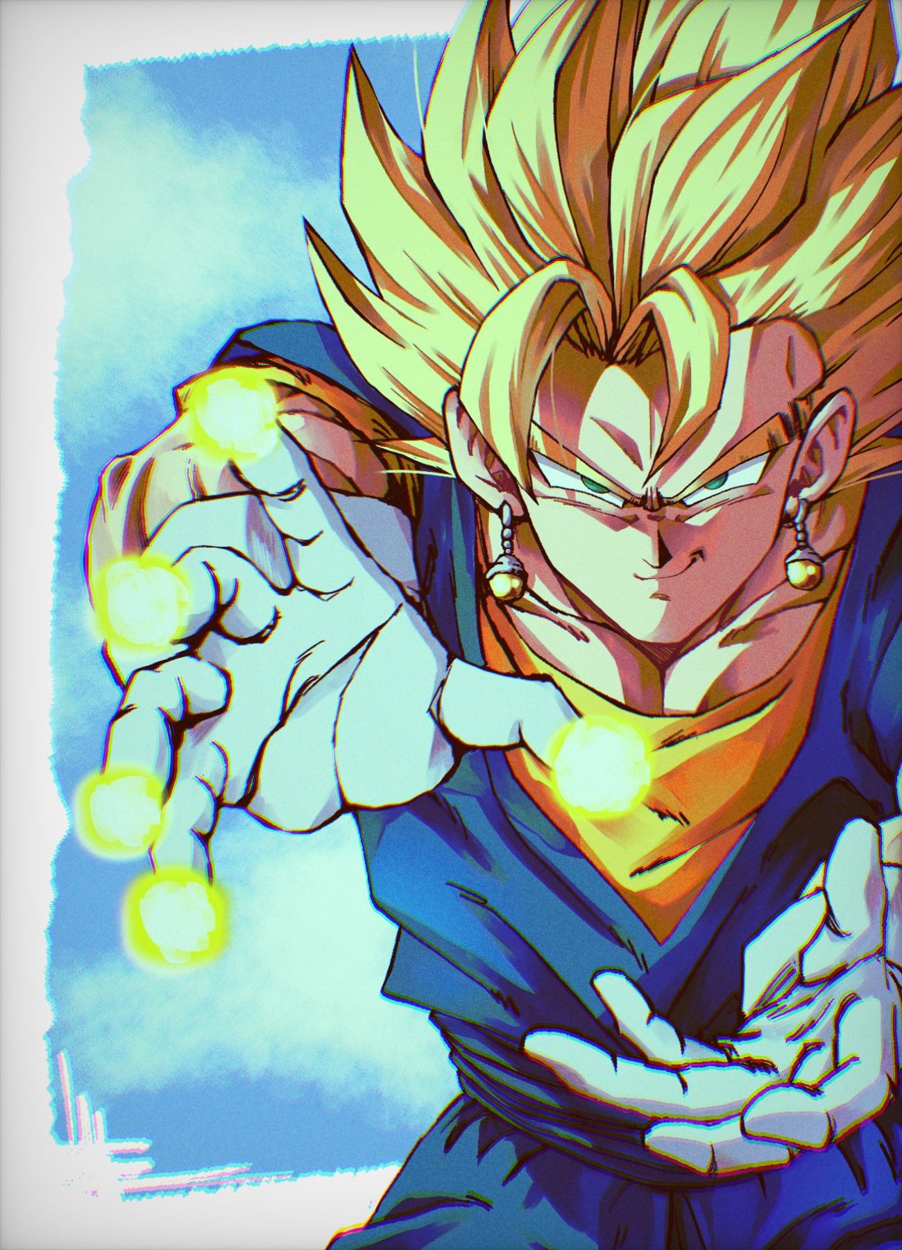 Vegito DRAGON BALL Image by Hashagu Cat 3399015 Zerochan Anime