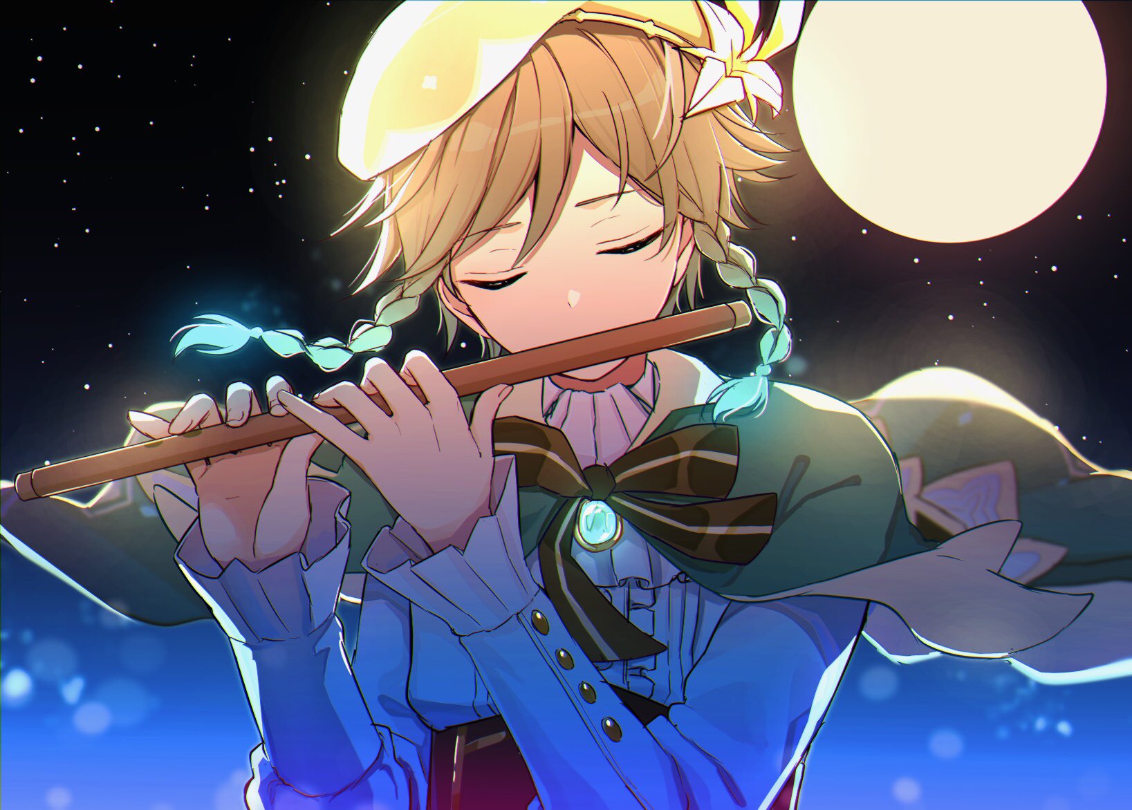 Venti Genshin Impact Image by Chiroron 3281916 Zerochan Anime