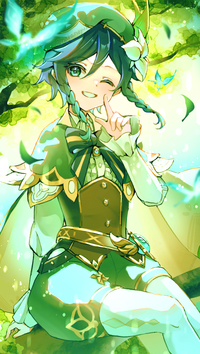 Venti Genshin Impact Image by Noyun 4032896 Zerochan Anime Image